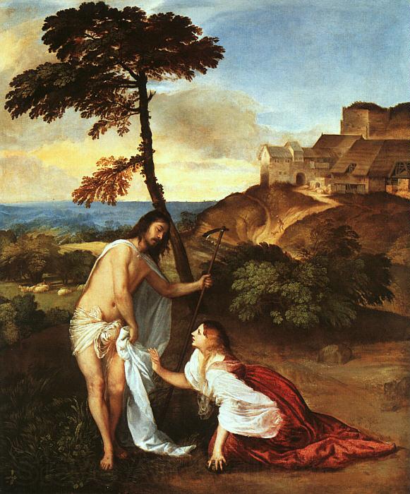  Titian Noli Me Tangere Germany oil painting art